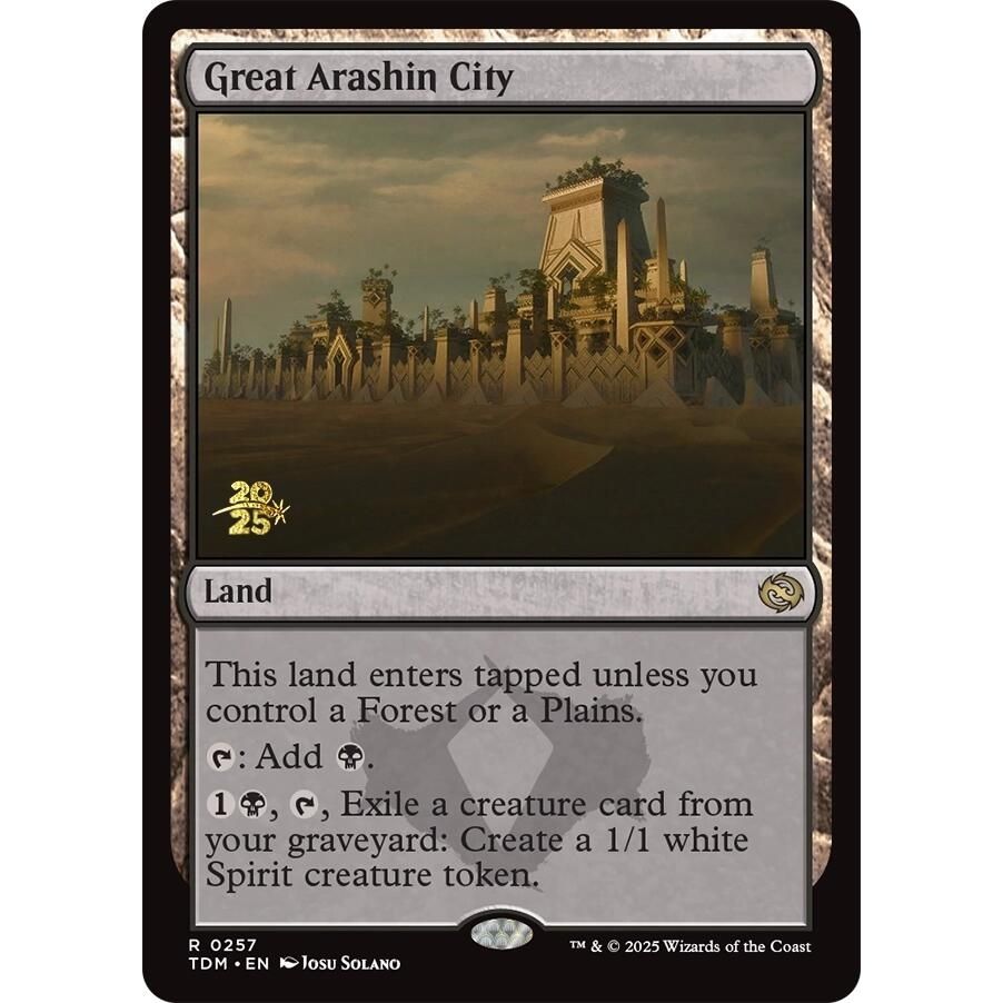 Image for Great Arashin City (257) (PRE) - Magic: The Gathering