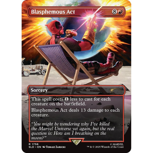 Image for Blasphemous Act (1756) (1756) (SLD) - Magic: The Gathering