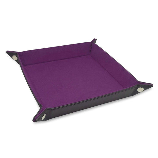 Image for Spectrum Square Dice Tray - Plum - Collectible Storage