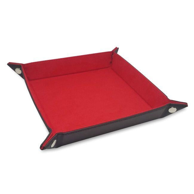 Image for Spectrum Square Dice Tray - Red - Collectible Storage