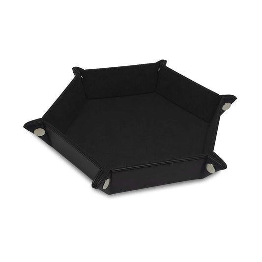Image for Spectrum Hexagon Dice Tray - Black - Collectible Storage