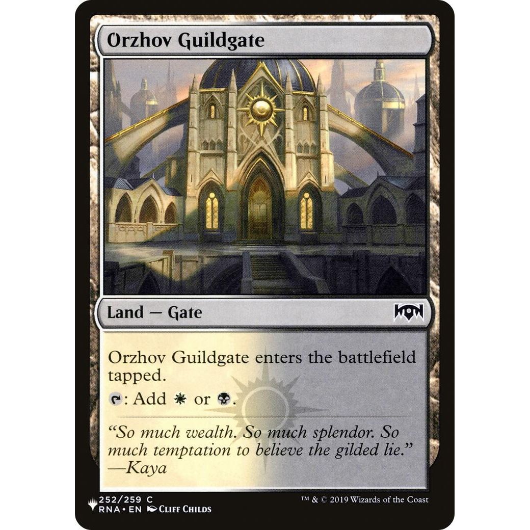 Image for Orzhov Guildgate (252) (252/259) (LIST) - Magic: The Gathering