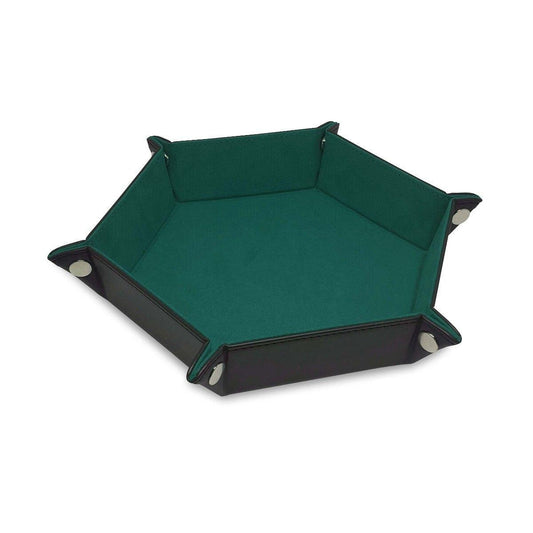 Image for Spectrum Hexagon Dice Tray - Teal - Collectible Storage