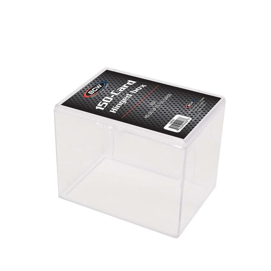 Image for Hinged Trading Card Box - 150 Count - Collectible Storage