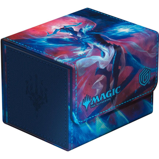 Image for Magic: The Gathering Tarkir: Dragonstorm Sidewinder 100+ Xenoskin Deck Box - Ghostfire - Ugin, Eye of the Storms - Deck Boxes