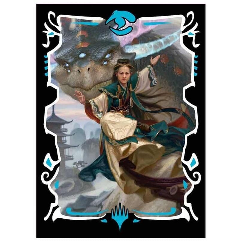 Image for Tarkir: Dragonstorm - Jeskai Commander Standard Deck Protector Sleeves for Magic: The Gathering (100-pack) - Card Sleeves