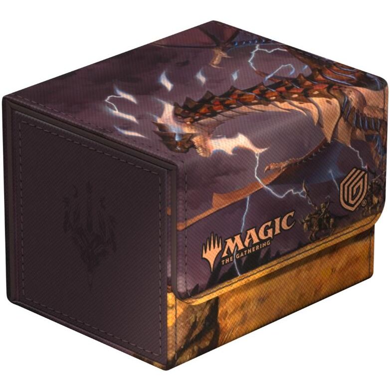 Image for Magic: The Gathering Tarkir: Dragonstorm Sidewinder 100+ Xenoskin Deck Box - Neriv, Heart of the Storm - Deck Boxes