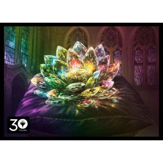 Image for 30th Anniversary: Foil Jeweled Lotus Limited Card Sleeves for Magic (80-Pack) - Card Sleeves