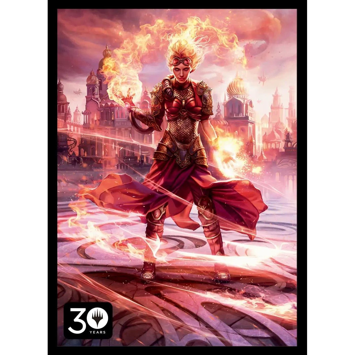 Image for 30th Anniversary: Chandra, Torch of Defiance Limited Card Sleeves for Magic (80-Pack) - Card Sleeves