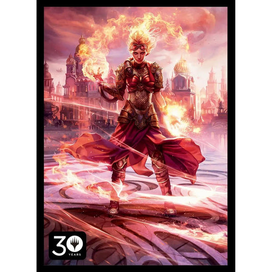 Image for 30th Anniversary: Chandra, Torch of Defiance Limited Card Sleeves for Magic (80-Pack) - Card Sleeves