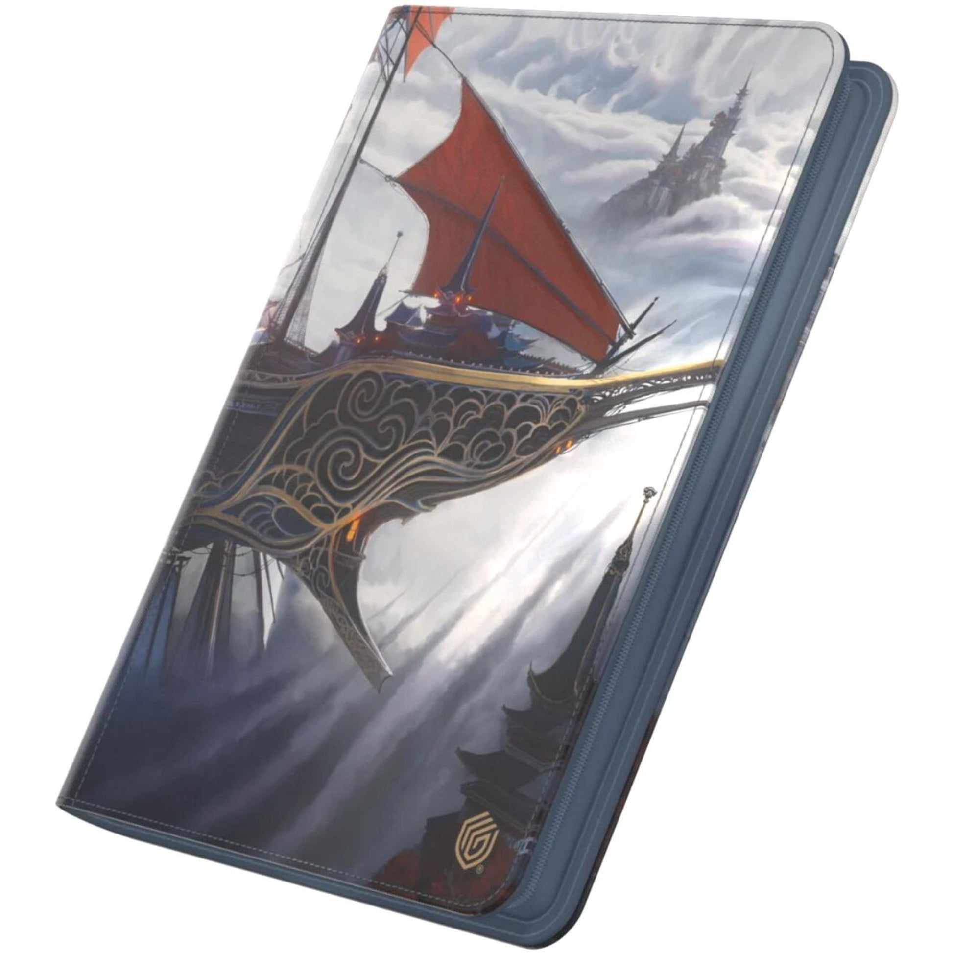 Image for Magic: The Gathering Tarkir: Dragonstorm Zipfolio 360 Xenoskin - Mystic Monastery - Storage Albums