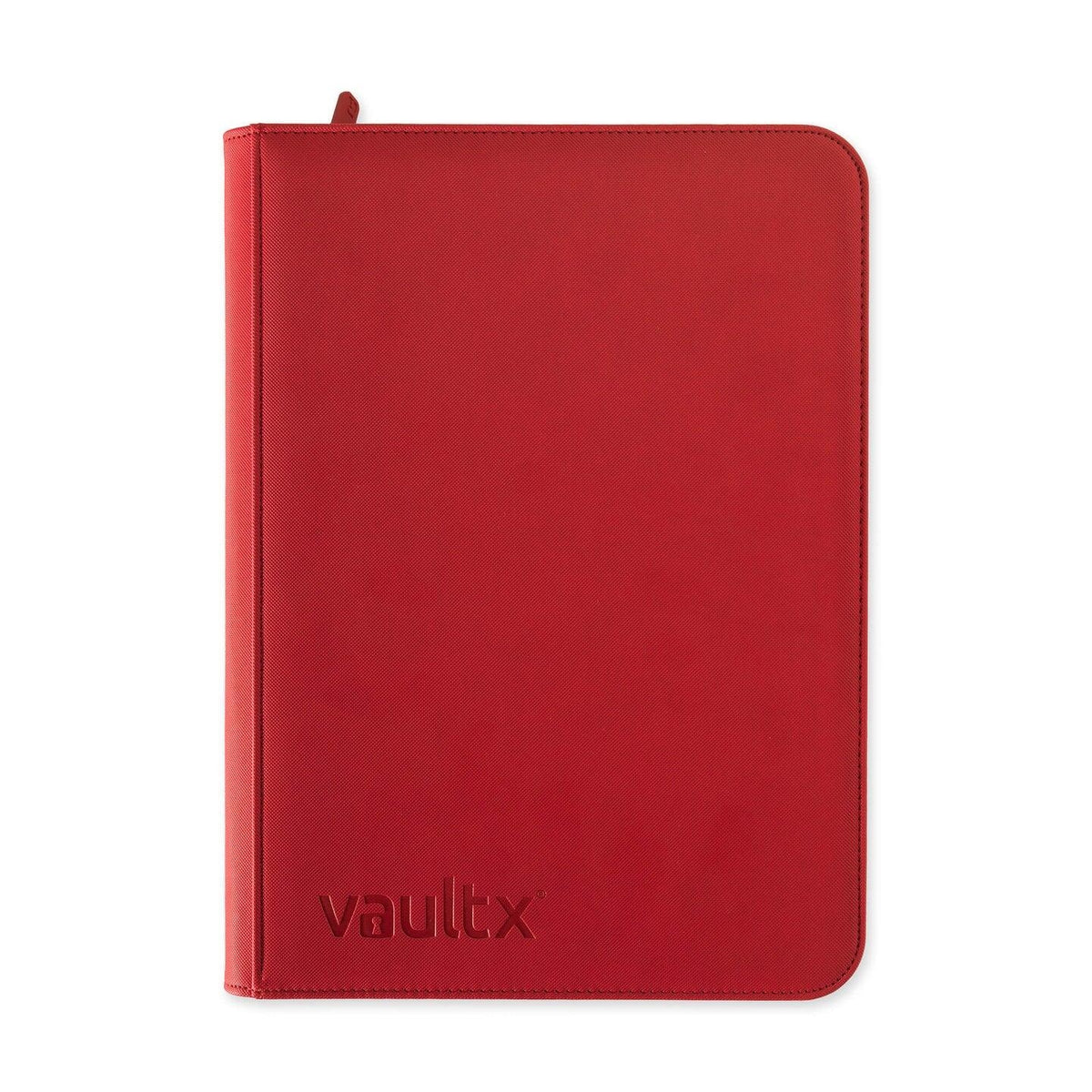Image for Vault X Zip Binder Exo-Tec - Red 9 Pocket - Storage Albums