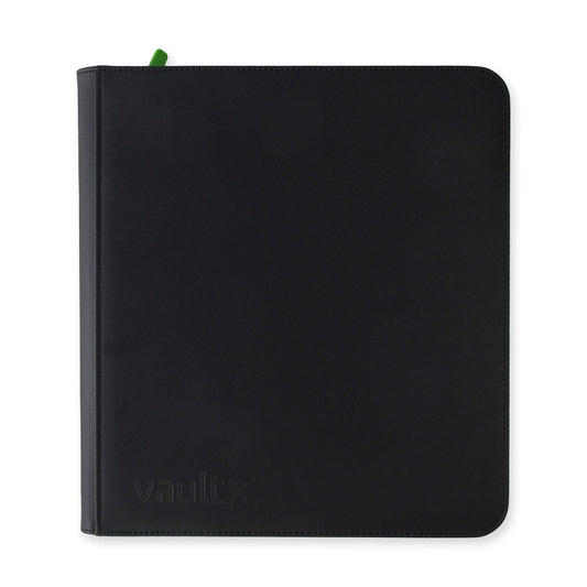 Image for Vault X Zip Binder Exo-Tec - Black 12 Pocket - Storage Albums