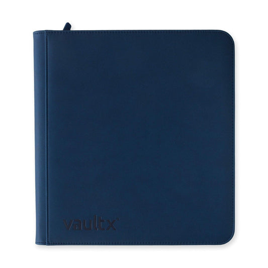 Image for Vault X Zip Binder Exo-Tec - Blue 12 Pocket - Storage Albums