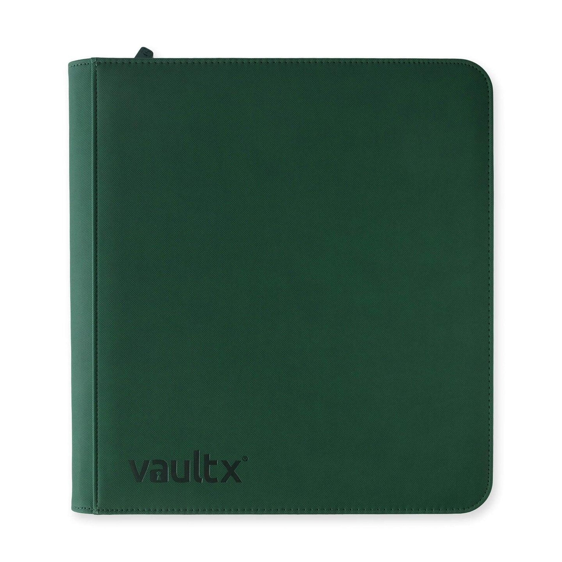 Image for Vault X Zip Binder Exo-Tec - Green 12 Pocket - Storage Albums