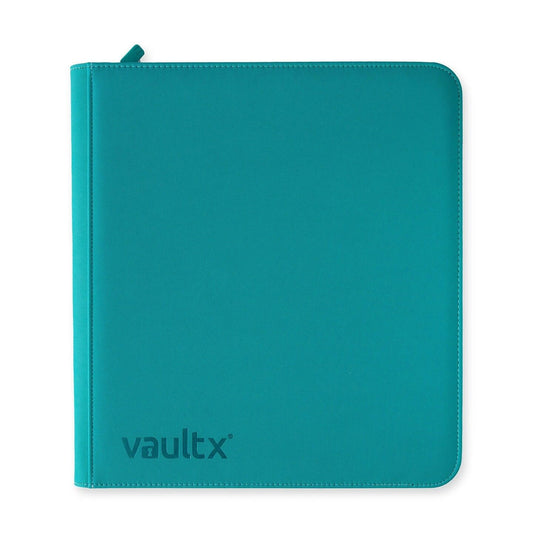 Image for Vault X Zip Binder Exo-Tec - Teal 12 Pocket - Storage Albums