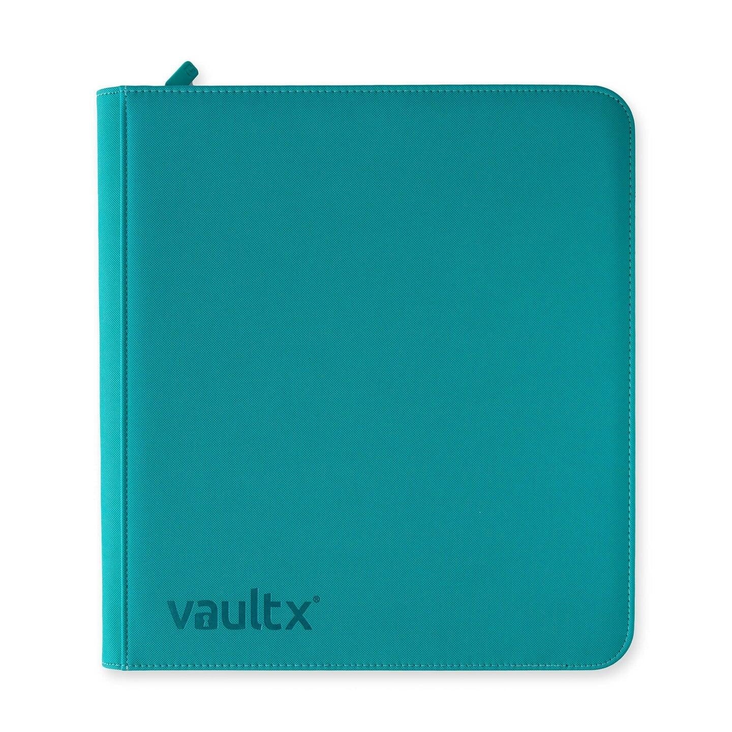 Image for Vault X Zip Binder Exo-Tec - Teal 12 Pocket - Storage Albums