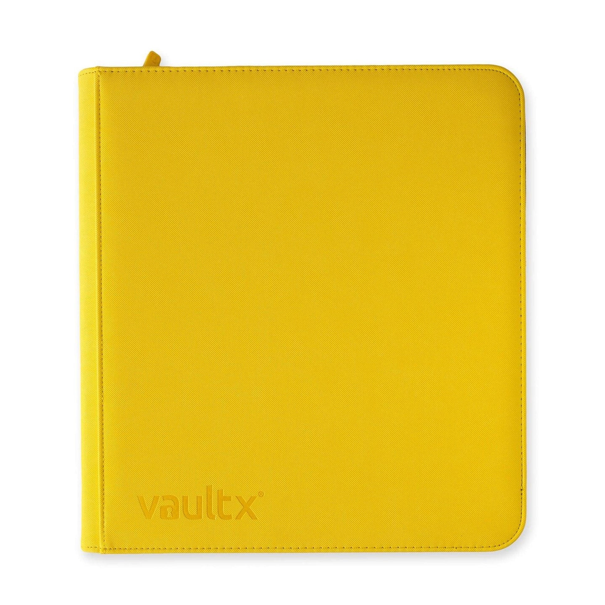 Image for Vault X Zip Binder Exo-Tec - Yellow 12 Pocket - Storage Albums