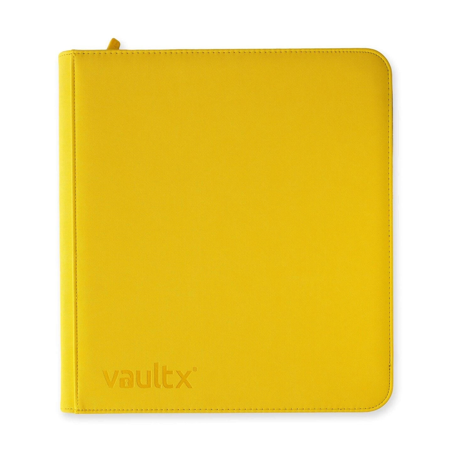 Image for Vault X Zip Binder XL Exo-Tec - Yellow 12 Pocket - Storage Albums