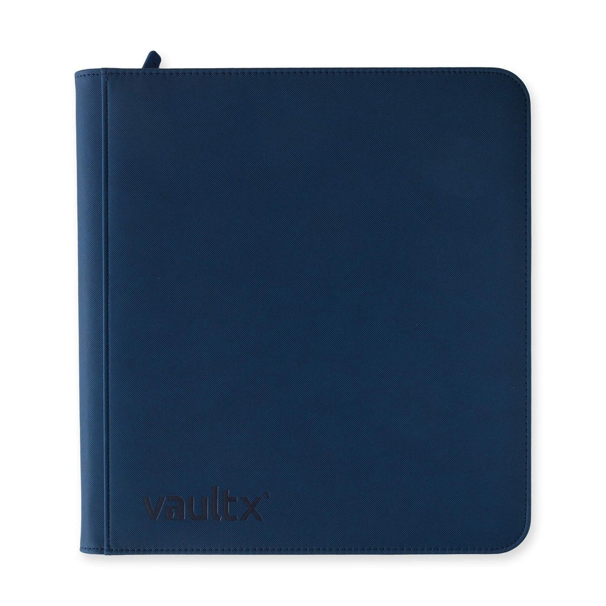 Image for Vault X Zip Binder XL Exo-Tec - Blue 12 Pocket - Storage Albums