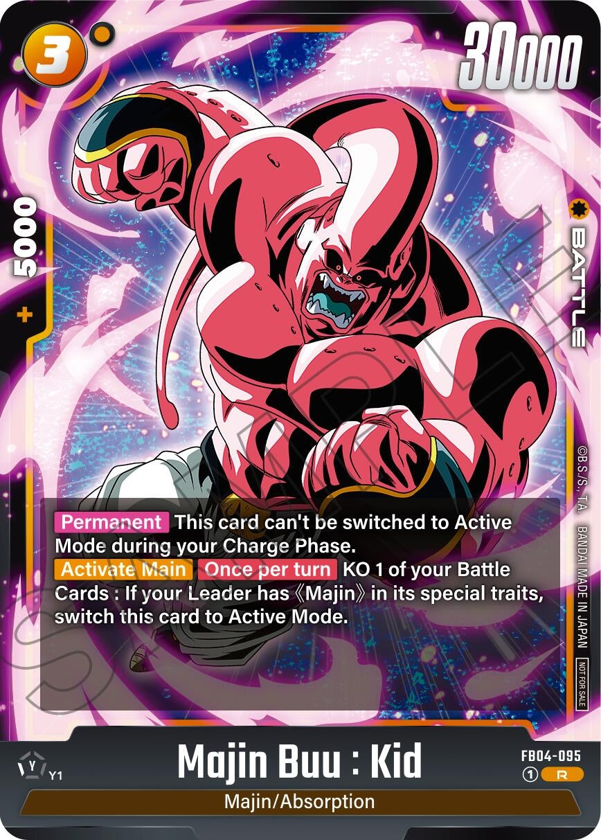 Image for Majin Buu : Kid (Limited Pack 01) (FB04-095) (DBSFW_TPR) - Dragon Ball Super: Fusion World