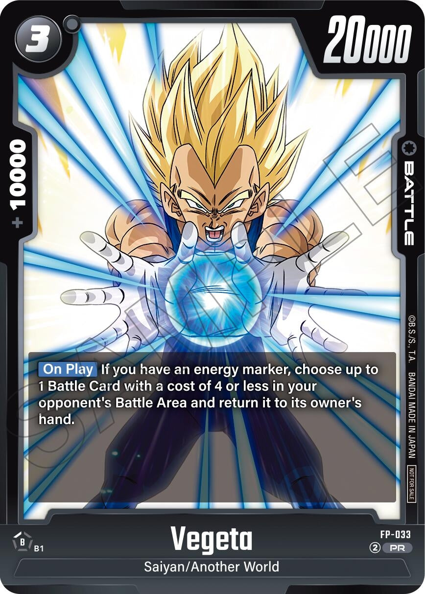 Image for Vegeta (Promotion Pack Vol.5) (FP-033) (DBSFW_TPR) - Dragon Ball Super: Fusion World