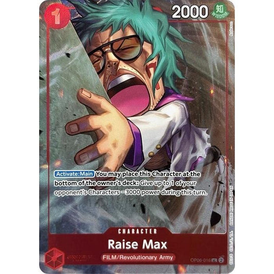 Image for Raise Max (Premium Card Collection -Best Selection Vol. 3-) (OP06-016) (OP-PR) - One Piece Card Game