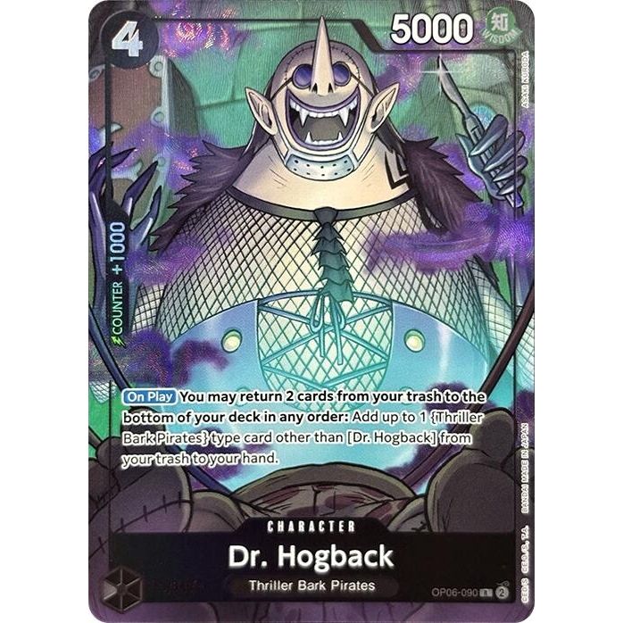 Image for Dr. Hogback (Premium Card Collection -Best Selection Vol. 3-) (OP06-090) (OP-PR) - One Piece Card Game