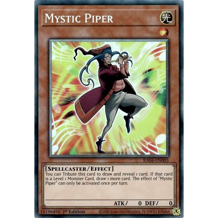 Image for Mystic Piper (PCR) (RA04-EN005) - YuGiOh