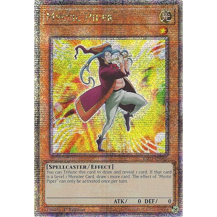 Image for Mystic Piper (Quarter Century Secret Rare) (RA04-EN005) - YuGiOh