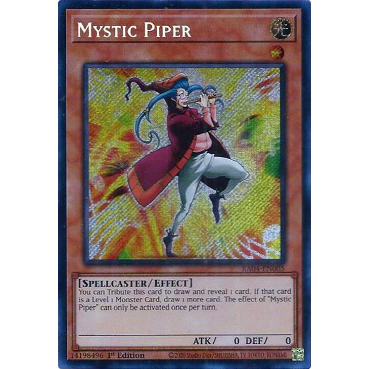 Image for Mystic Piper (Secret Rare) (RA04-EN005) - YuGiOh