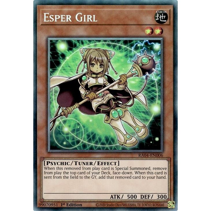 Image for Esper Girl (PCR) (RA04-EN006) - YuGiOh