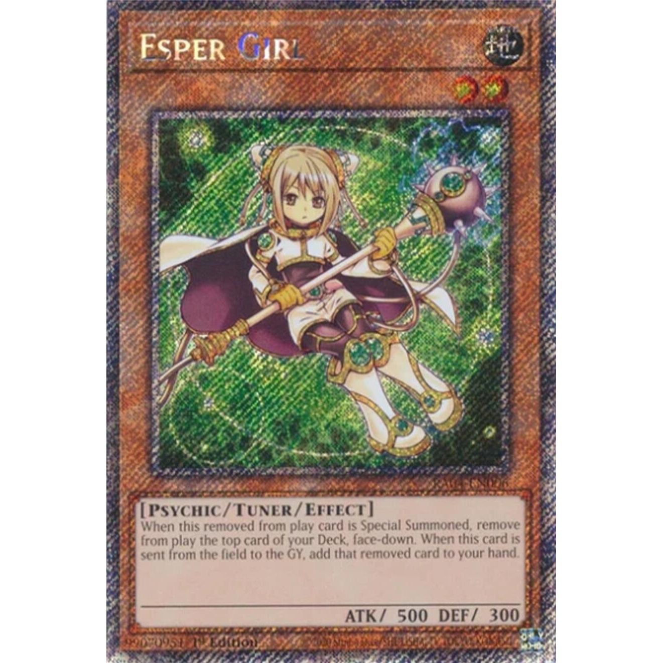 Image for Esper Girl (Platinum Secret Rare) (RA04-EN006) - YuGiOh