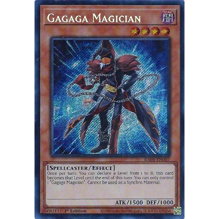 Image for Gagaga Magician (Secret Rare) (RA04-EN007) - YuGiOh
