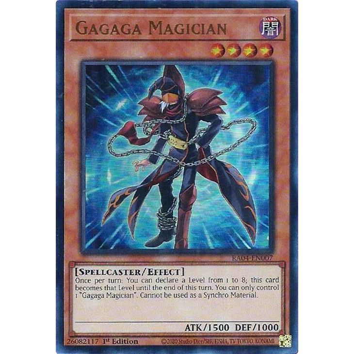 Image for Gagaga Magician (UR) (RA04-EN007) - YuGiOh