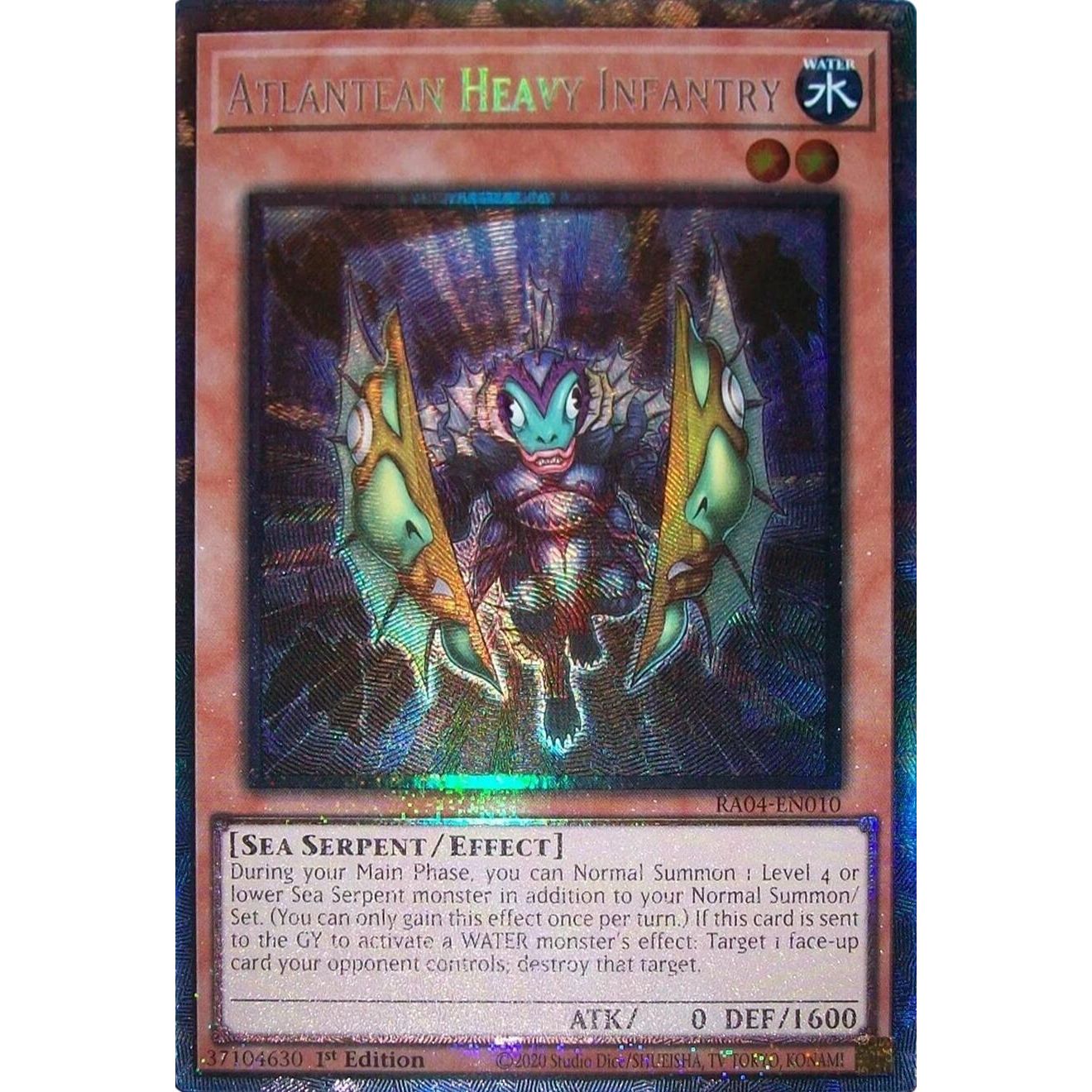 Image for Atlantean Heavy Infantry (PCR) (RA04-EN010) - YuGiOh