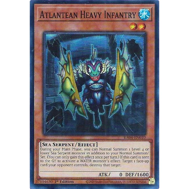 Image for Atlantean Heavy Infantry (RA04-EN010) - YuGiOh
