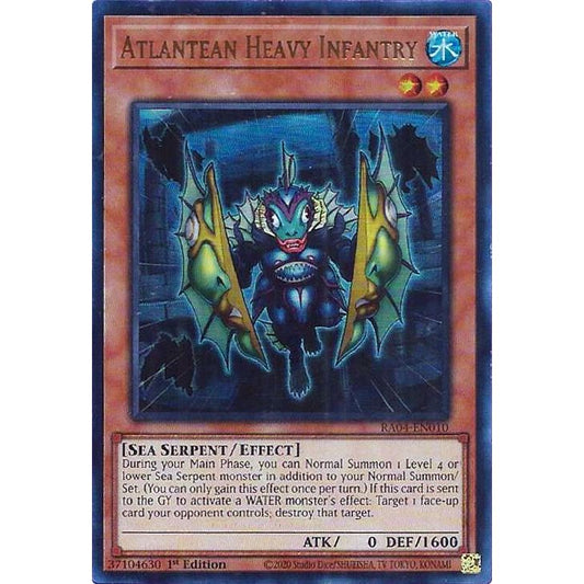 Image for Atlantean Heavy Infantry (UR) (RA04-EN010) - YuGiOh