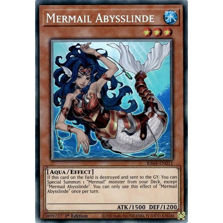 Image for Mermail Abysslinde (PCR) (RA04-EN011) - YuGiOh