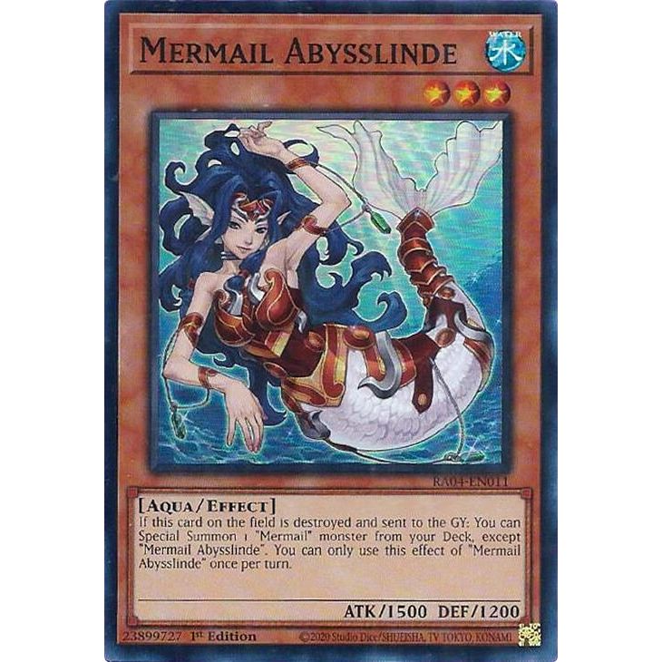 Image for Mermail Abysslinde (RA04-EN011) - YuGiOh