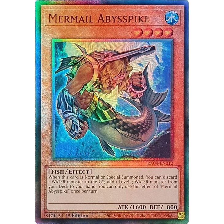 Image for Mermail Abysspike (PUR) (RA04-EN012) - YuGiOh