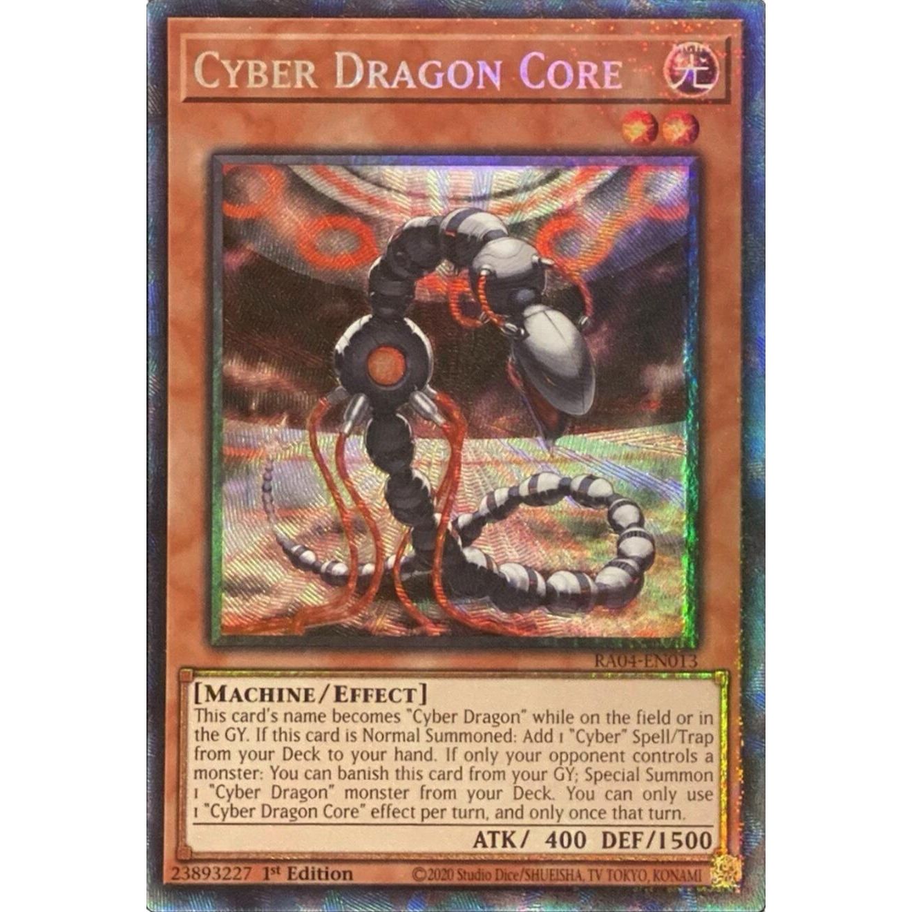 Image for Cyber Dragon Core (PCR) (RA04-EN013) - YuGiOh
