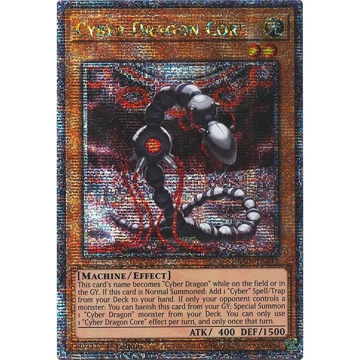 Image for Cyber Dragon Core (Quarter Century Secret Rare) (RA04-EN013) - YuGiOh