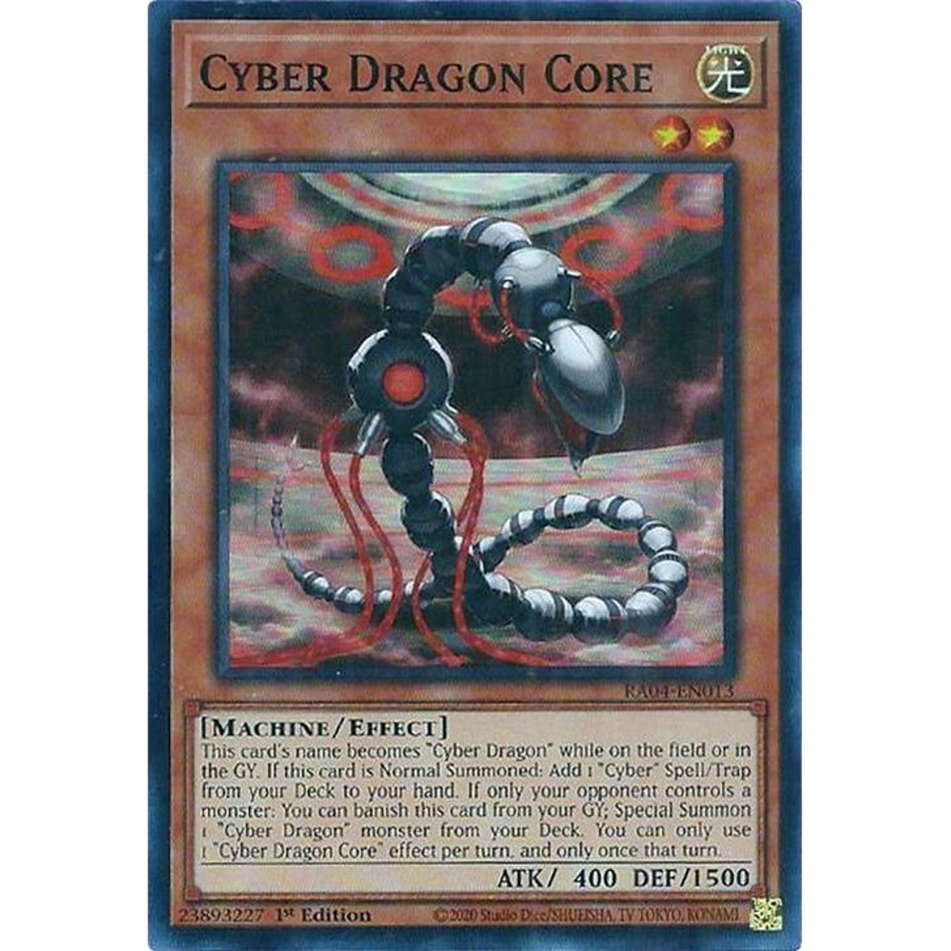 Image for Cyber Dragon Core (RA04-EN013) - YuGiOh