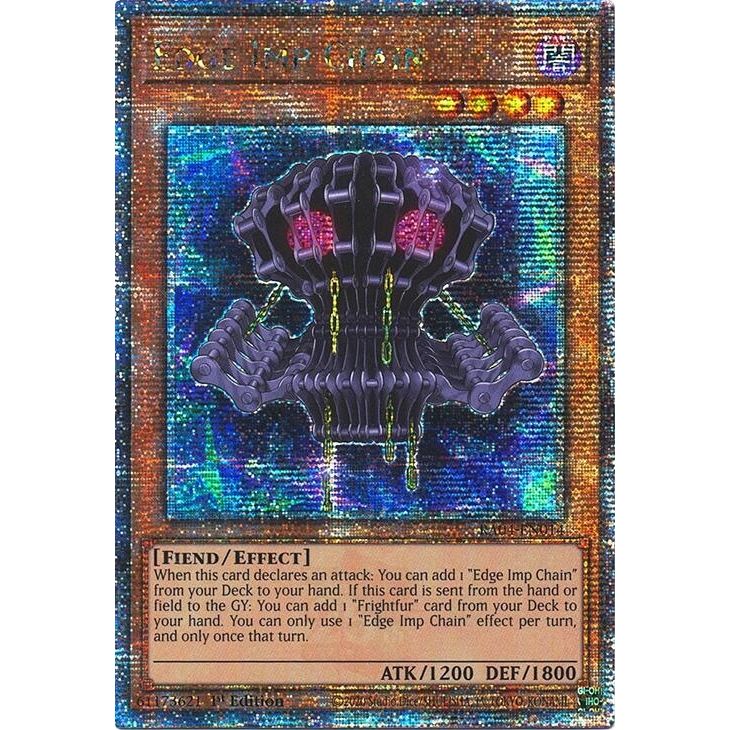 Image for Edge Imp Chain (Quarter Century Secret Rare) (RA04-EN014) - YuGiOh