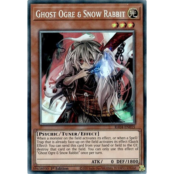 Image for Ghost Ogre & Snow Rabbit (PCR) (RA04-EN015) - YuGiOh