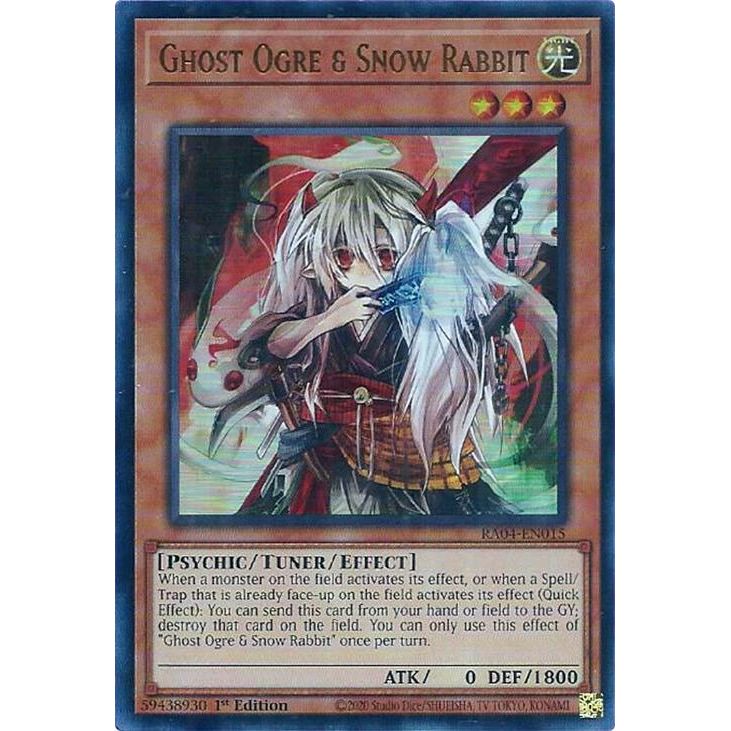Image for Ghost Ogre & Snow Rabbit (UR) (RA04-EN015) - YuGiOh