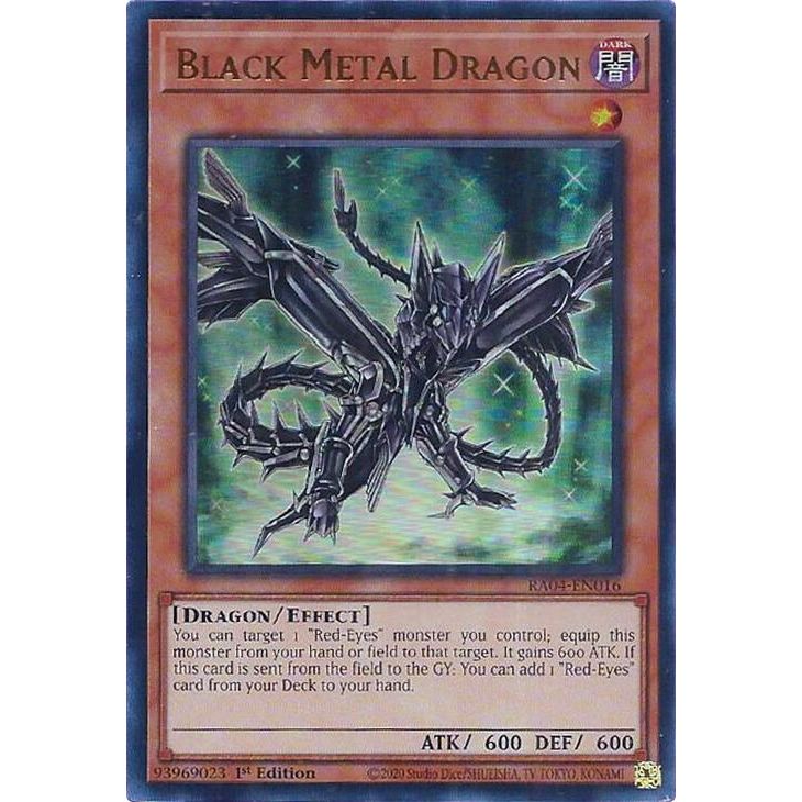Image for Black Metal Dragon (UR) (RA04-EN016) - YuGiOh