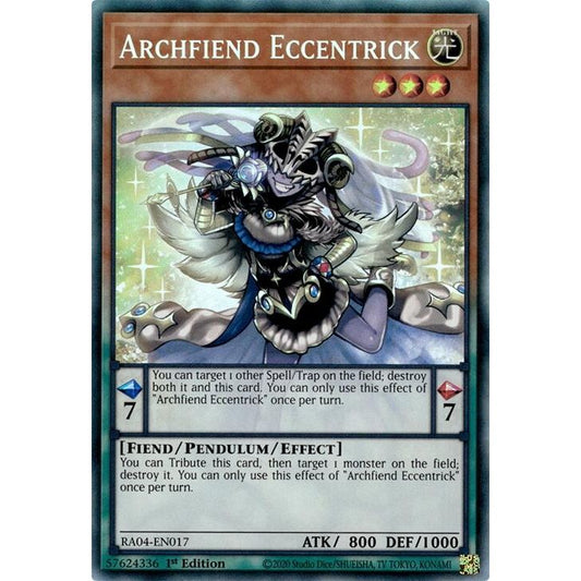 Image for Archfiend Eccentrick (PCR) (RA04-EN017) - YuGiOh