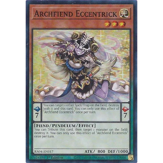 Image for Archfiend Eccentrick (RA04-EN017) - YuGiOh
